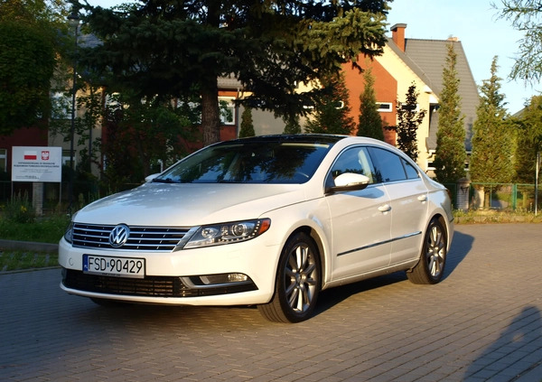 Volkswagen CC cena 53900 przebieg: 181000, rok produkcji 2015 z Wrocław małe 29